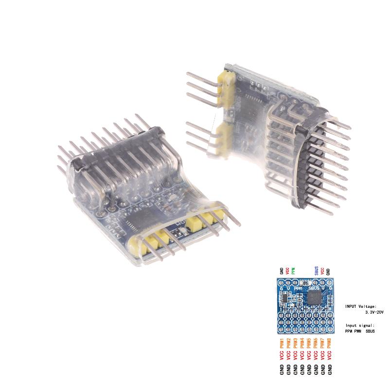 1/2Pcs SPP-SBUS PPM PWM Signal - Receiver Sbus 8Ch 评论和价格