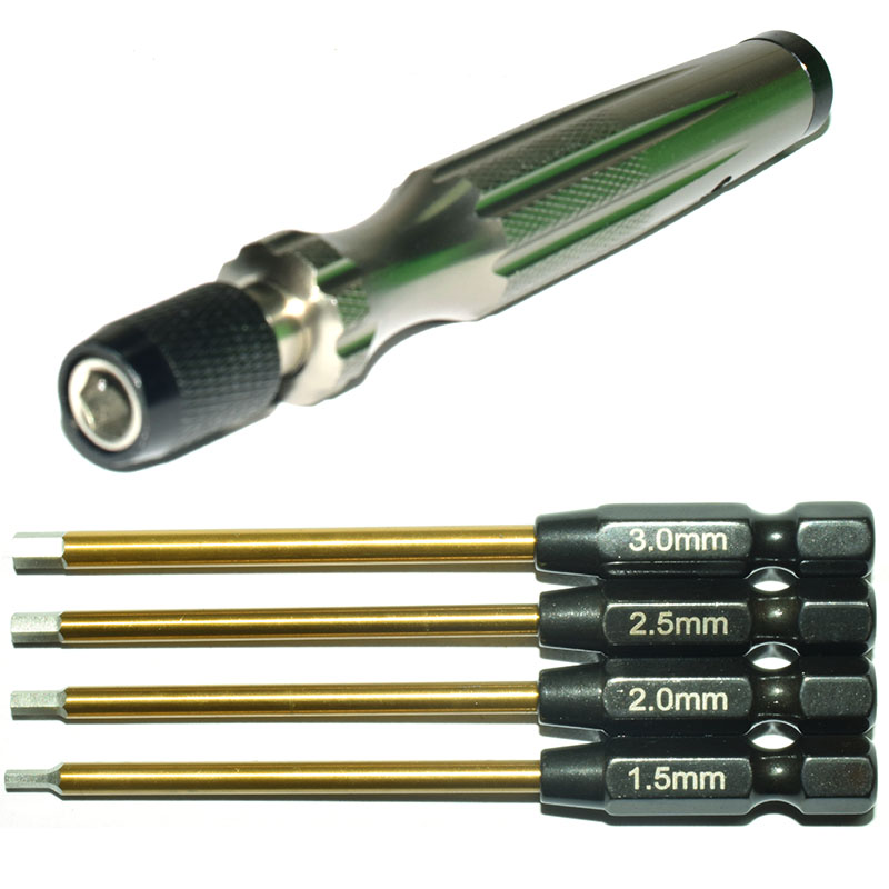 1/4Hex Screwdriver Set RC Repa - Rc Plane Hobby Zone 评论和价格
